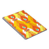 Ikat-stofpatroon Notitieboek (Rechterzijde)