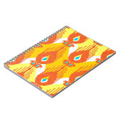 Ikat-stofpatroon Notitieboek (Linkerzijde)