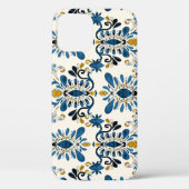 Ikat stropdas-kleurstof, tribale waterverf Case-Mate iPhone case (Achterkant)