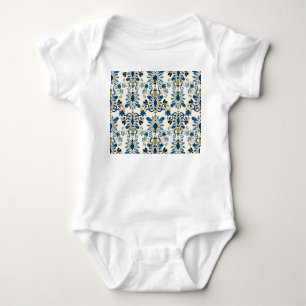 Ikat stropdas-kleurstof, tribale waterverf romper