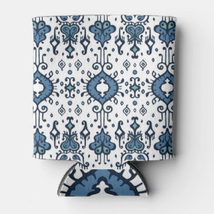 Ikat, tribaal, etnisch naadloos ornament. blikjeskoeler