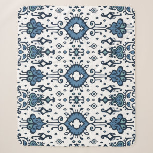 Ikat, tribaal, etnisch naadloos ornament. sherpa deken