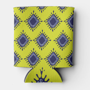 Ikat Tribal: Stijlvol modern patroon. Blikjeskoeler