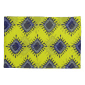 Ikat Tribal: Stijlvol modern patroon. Kussensloop (Achterkant)