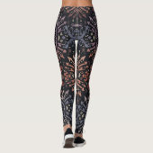 Ikat Tribale Krijger Leggings (Achterkant)