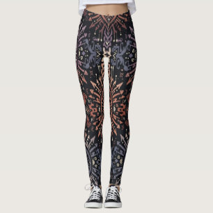 Ikat Tribale Krijger Leggings