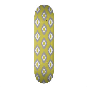 Ikat vintage patroon persoonlijk skateboard