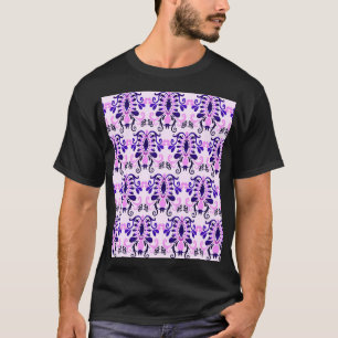 Ikat Waterverf: Tribal etnische naadloos T-shirt