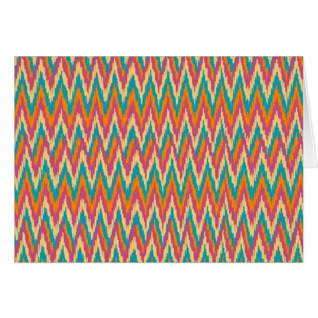 iKat Zigzag Design Spice Colors (Voorkant Horizontaal)