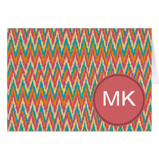 iKat Zigzag Design Spice Colors (Voorkant Horizontaal)