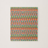 iKat Zigzag Design Spice Colors Legpuzzel (Verticaal)
