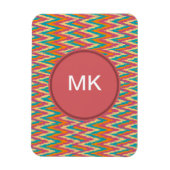 iKat Zigzag Design Spice Colors Magneet (Verticaal)