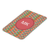 iKat Zigzag Design Spice Colors Magneet (Linkerzijde)