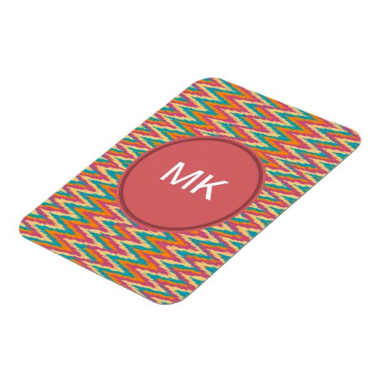 iKat Zigzag Design Spice Colors Magneet (Linkerzijde)