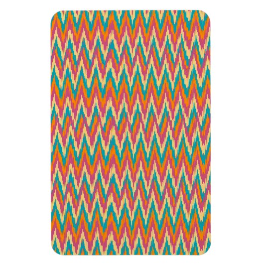 iKat Zigzag Design Spice Colors Magneet (Verticaal)