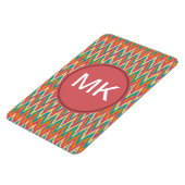 iKat Zigzag Design Spice Colors Magneet (Linkerzijde)