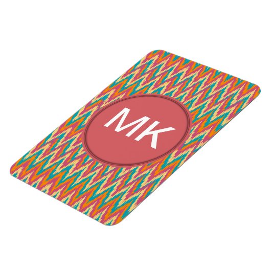 iKat Zigzag Design Spice Colors Magneet (Linkerzijde)