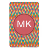 iKat Zigzag Design Spice Colors Magneet (Verticaal)