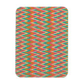 iKat Zigzag Design Spice Colors Magneet (Verticaal)