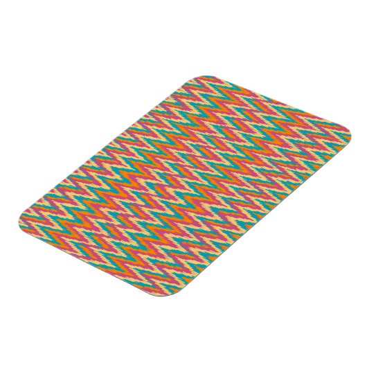 iKat Zigzag Design Spice Colors Magneet (Linkerzijde)