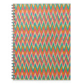 iKat Zigzag Design Spice Colors Notitieboek (Voorkant)