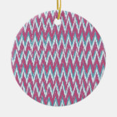 IKAT Zigzag Effect12.ai Keramisch Ornament (Voorkant)