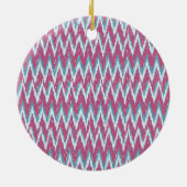 IKAT Zigzag Effect12.ai Keramisch Ornament (Achterkant)