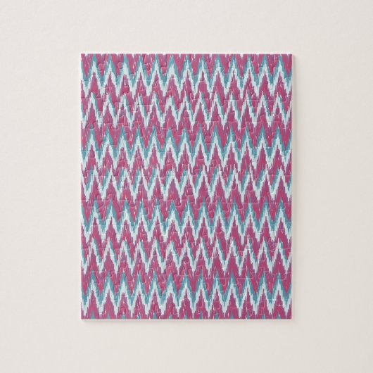 IKAT Zigzag Effect12.ai Legpuzzel (Verticaal)