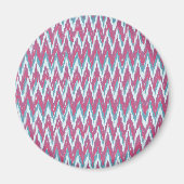 IKAT Zigzag Effect12.ai Magneet (Voorkant)
