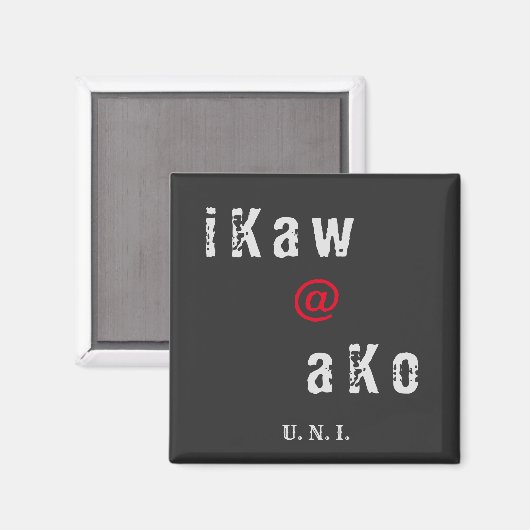 ikaw ako magnet (Voorkant / Achterkant)