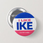 IKE IS MEEE! KNOOP RONDE BUTTON 5,7 CM (Voorkant /achterkant)