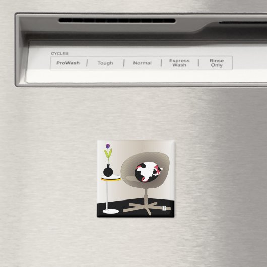 IKEA Interieurs Kat Magneet (Insitu (Vaatwasser))