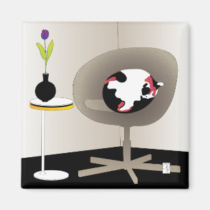 IKEA Interieurs Kat Magneet