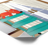 Ikea Interiors Fox Poster (Hoek)