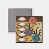 IKEA keuken taarten magneet (Voorkant / Achterkant)