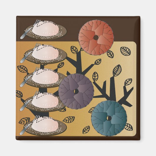 IKEA keuken taarten magneet (Voorkant)