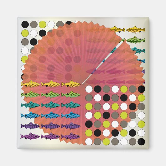 IKEA Keuken Zalmmagneet Magneet (Voorkant)