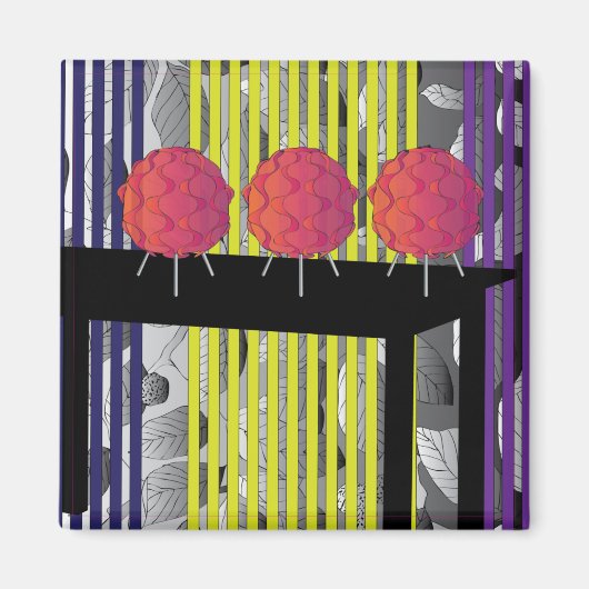 IKEA lampen mod magneet (Voorkant)