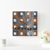 Ikea Mirrors Squares klok (Huis)