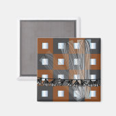 IKEA spiegels vierkanten magneet (Voorkant / Achterkant)