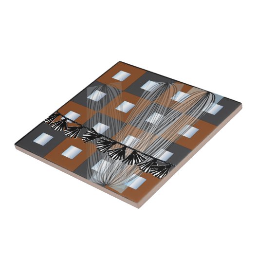 IKEA spiegels vierkanten Tegel Tegeltje (Zijkant)