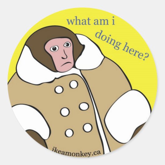 IKEAmonKey stickers (Voorkant)