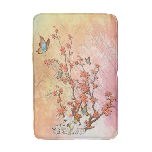 Ikebana-beeldscherm Badmat (Voorkant Verticaal)