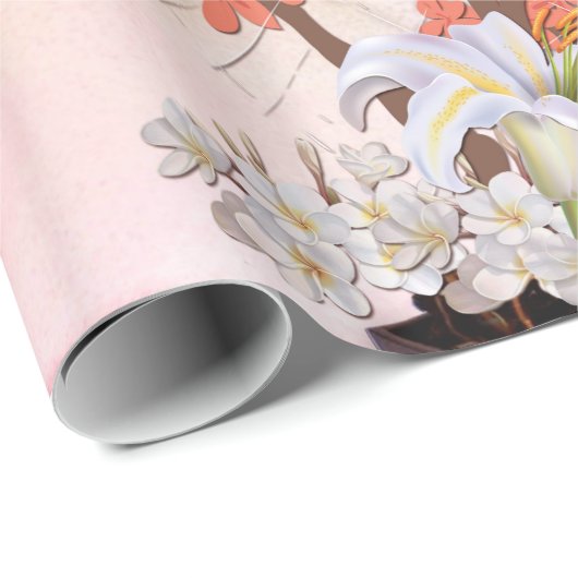 Ikebana-beeldscherm Cadeaupapier (Rol Hoek)