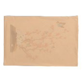 Ikebana-beeldscherm Kussensloop (Achterkant-Links)