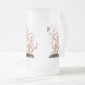 Ikebana-beeldscherm Matglas Bierpul (Voorkant rechts)