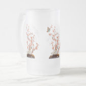 Ikebana-beeldscherm Matglas Bierpul (Voorkant links)