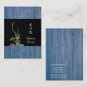 Ikebana Florist Visitekaartje (Voorkant / Achterkant)