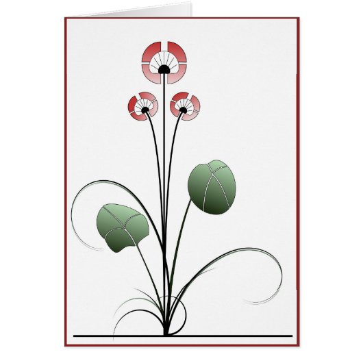 Ikebana kaart (Voorkant)