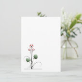 Ikebana kaart (Staand voorkant)